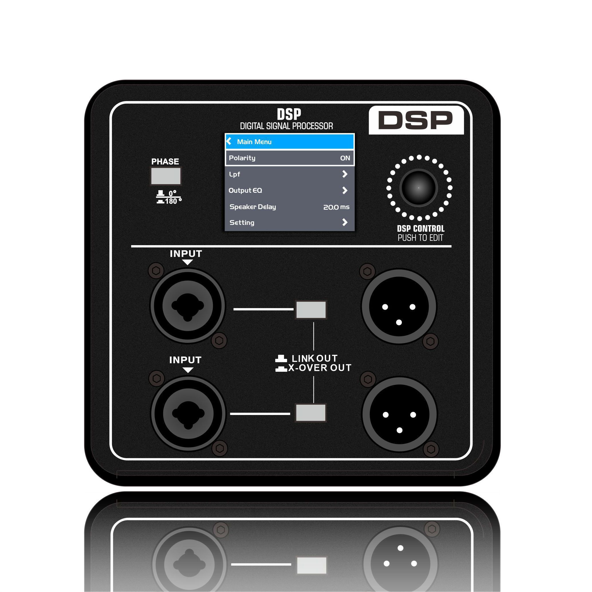 DSP2405SUB Profesionalno Power Subwoofer pojačalo