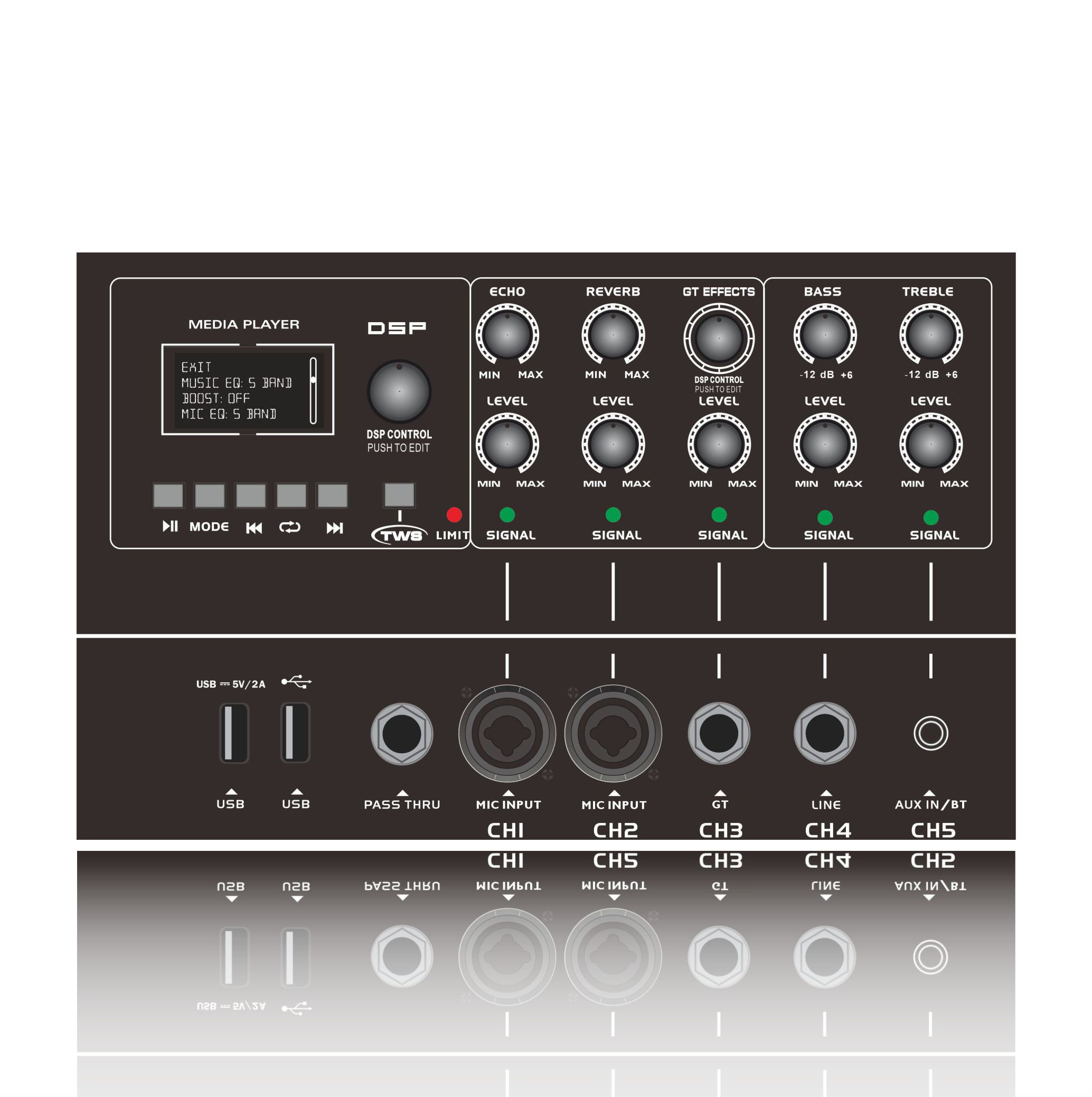 MK12-1.1 Pro Active Line Array pojačalo snage