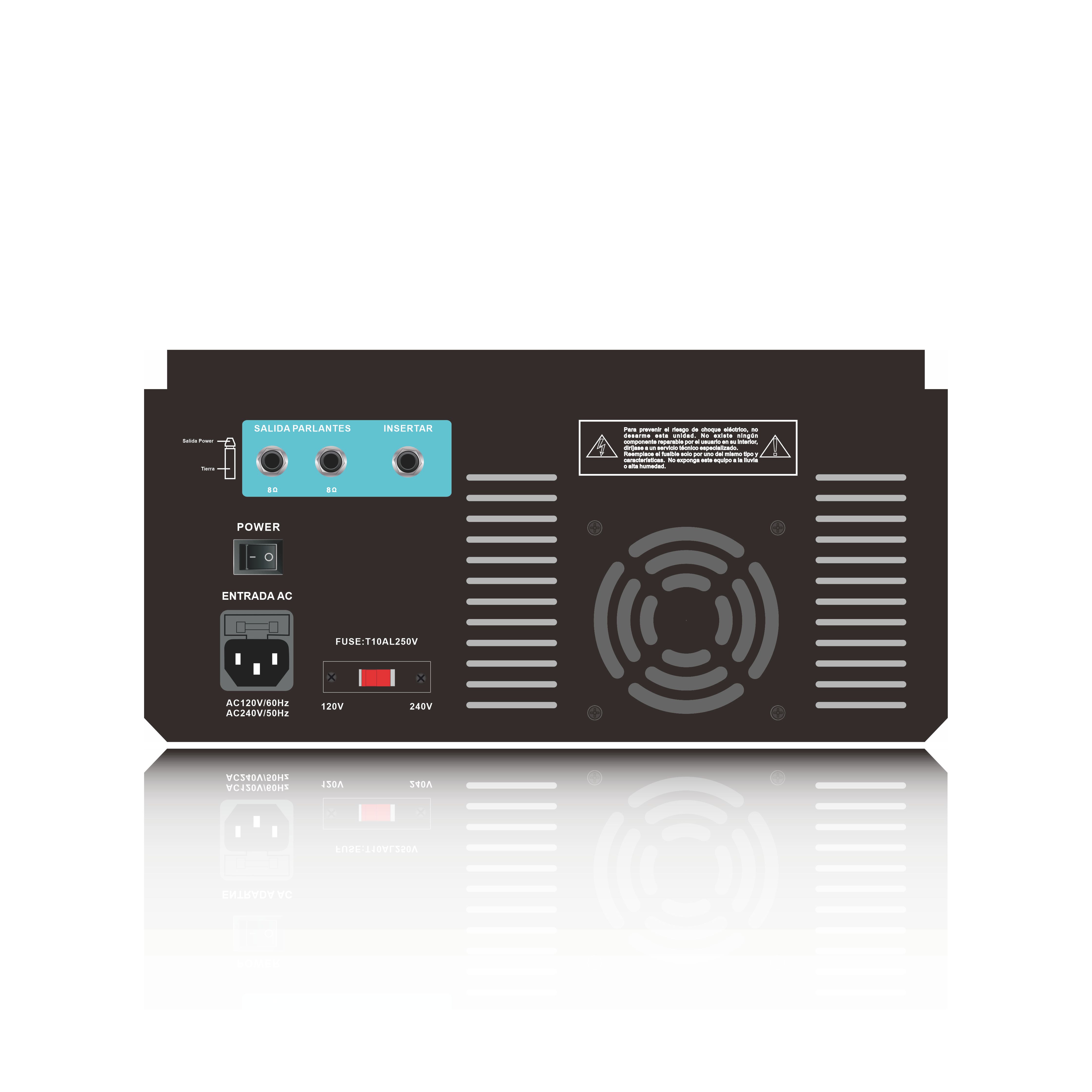 4-kanalno Bluetooth karaoke miksersko pojačalo SB4200